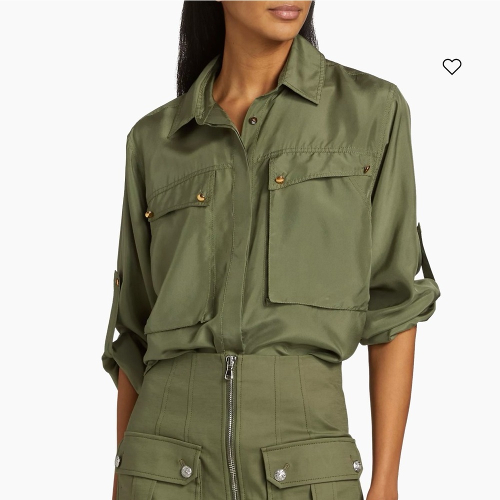 NWT Veronica Beard Silk shirt
